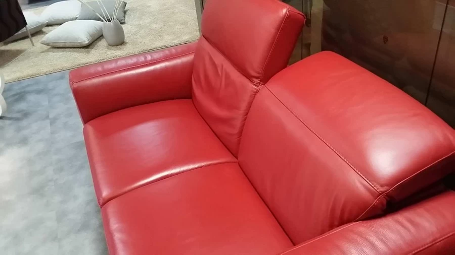 Divano Produzione Artigianale divano rosso