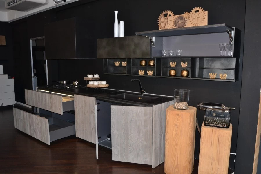 Cucina lineare Zampieri Cucine Axis 25