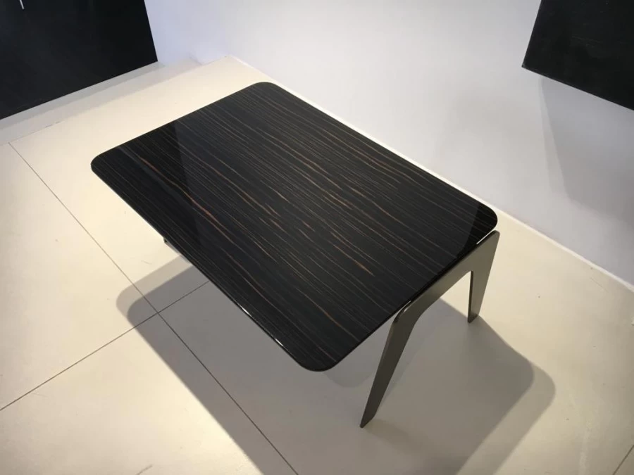 Tavolino rettangolare Minotti Kirk  Jut Out