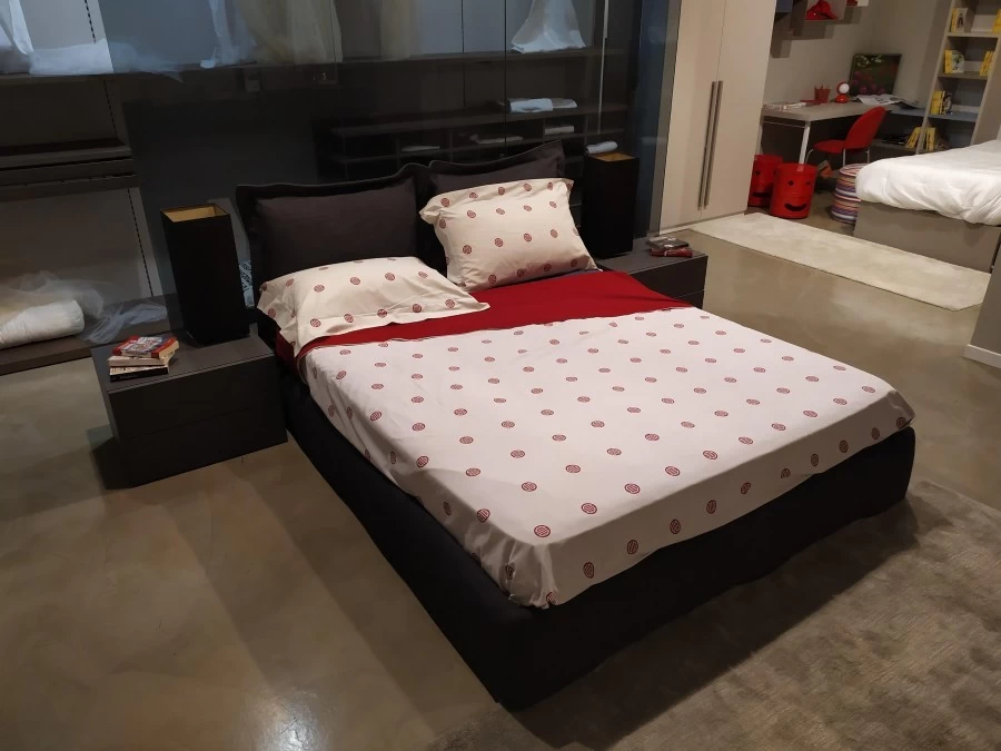 Letto matrimoniale con contenitore Désirée Vanity