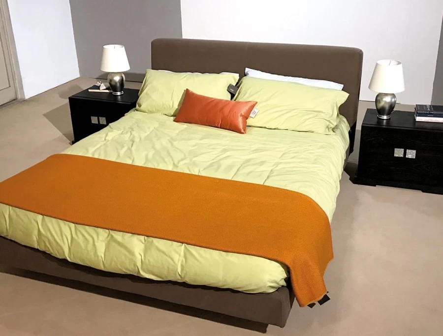 Letto con gruppo Ethos SMART + Comò e comodini SEDNA