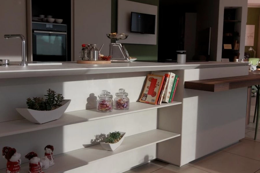 Cucina con penisola Zampieri Cucine Line K e Y