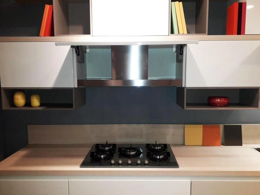 cappa divina - CUCINA LINEARE SCAVOLINI FOODSHELF SCONTATA A MANTOVA