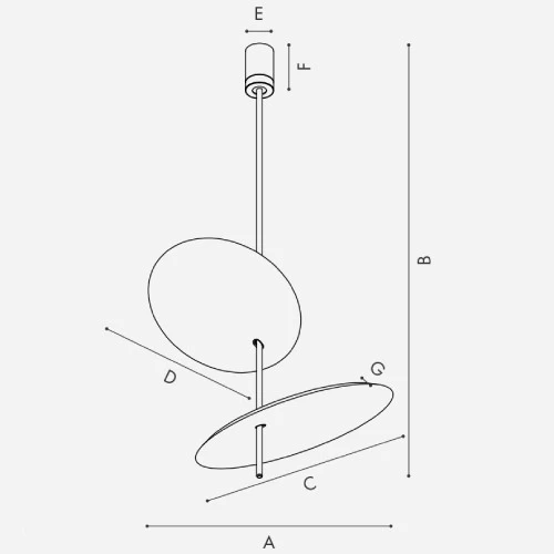 Lampada da terra Icone Luà - Icone