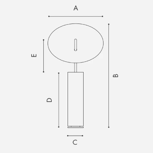 Lampada da terra Icone Luà - Icone