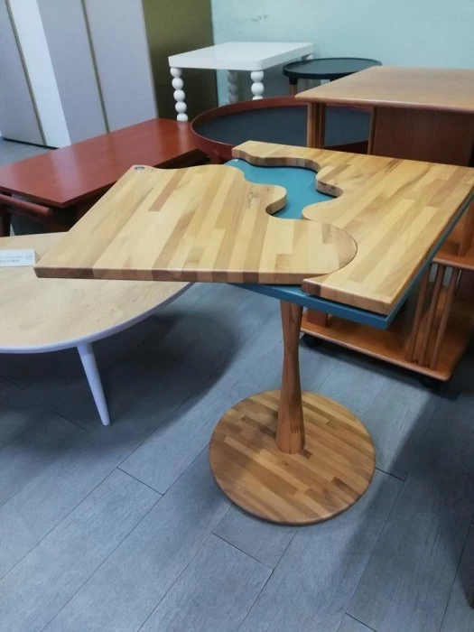 Tavolino quadrato Longhi decorativo