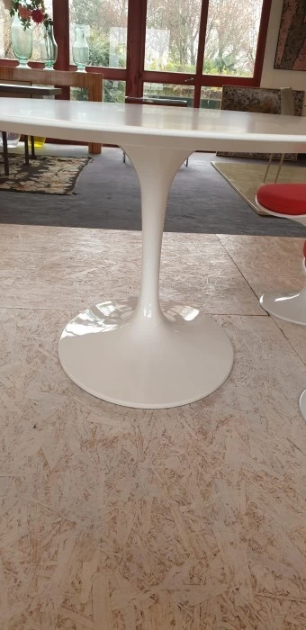 Tavolo ovale Sigerico TULIP collezione Eero Saarinen 180x110 H 72