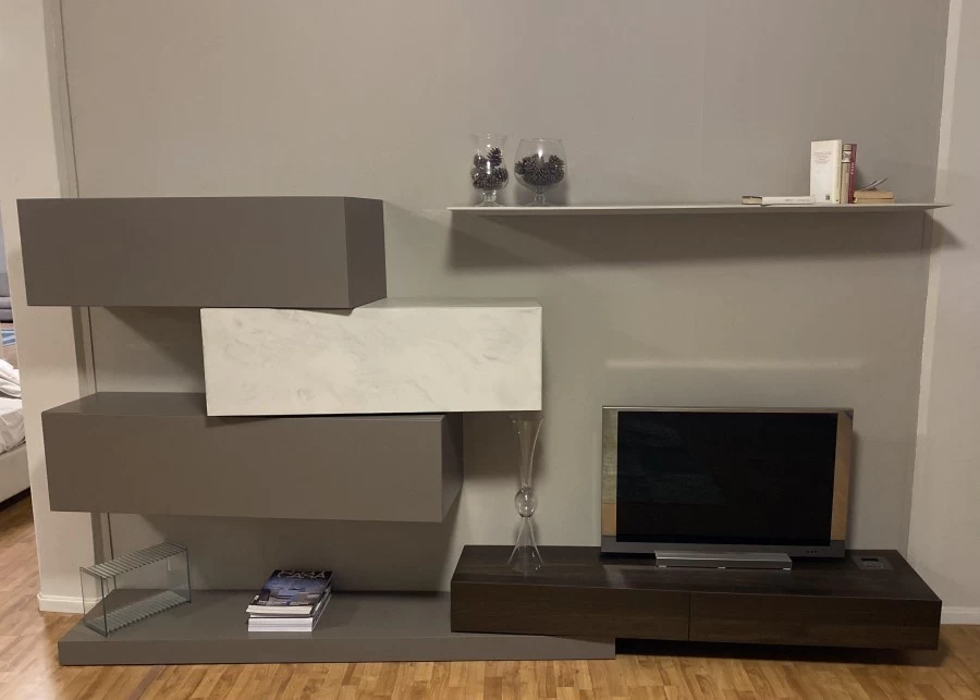 MOBILE SOGGIORNO PRESOTTO INCLINART OUTLET A BRESCIA