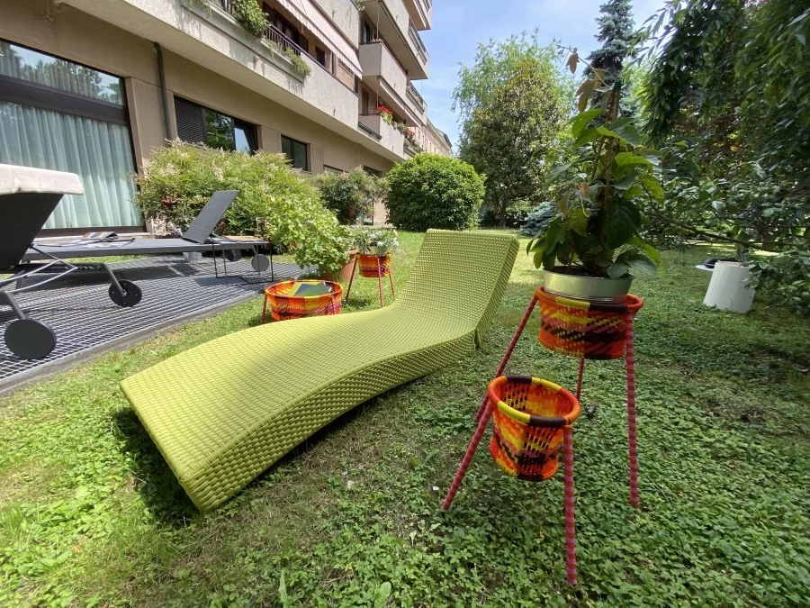 Lettino Outdoor Paola Lenti Wave