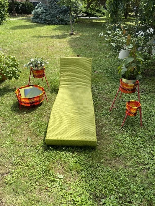 Lettino Outdoor Paola Lenti Wave