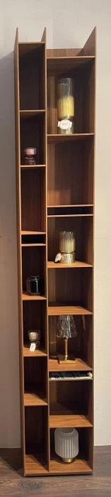 Piccola libreria MDF Libreria Random Wood 2c