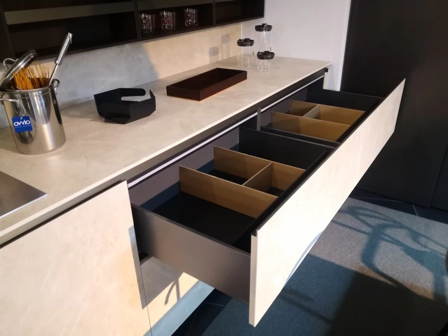 Cucina lineare Zampieri Cucine Segni Up