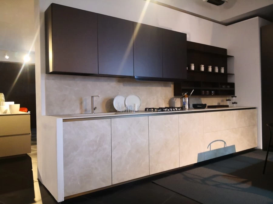 Cucina lineare Zampieri Cucine Segni Up