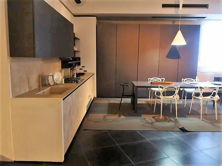 Cucina lineare Zampieri Cucine Segni Up