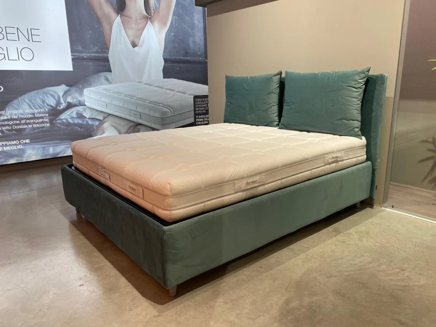 Letto matrimoniale con contenitore Noctis Spa Tango S