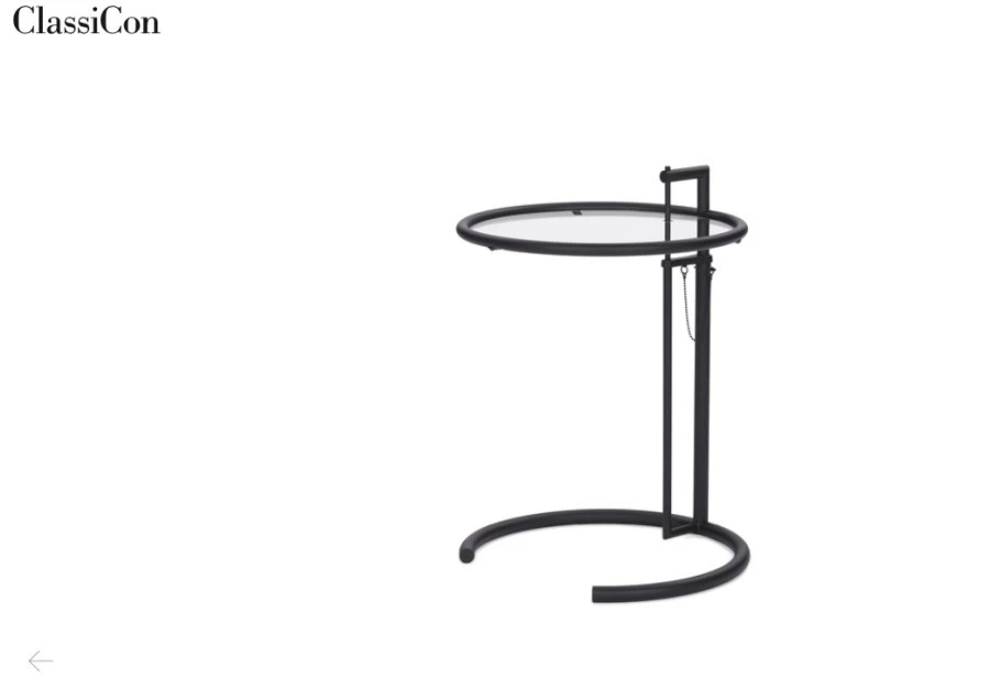 Tavolo rotondo ClassiCon Adjustable table E 1027