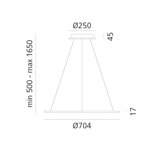 Artemide_Lampada a sospensione Discovery_Scheda tecnica