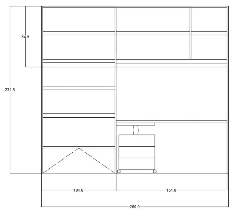 Scrivania Spinelli Selection Studio bambini