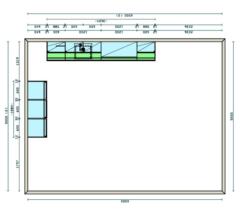 Cucina lineare Snaidero Frame