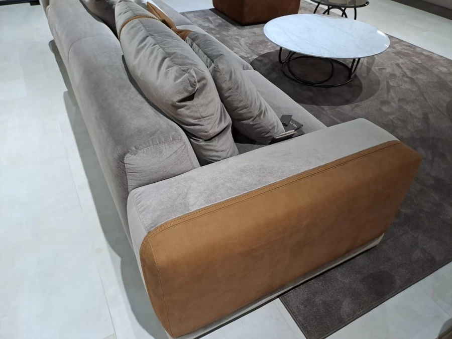 Divano Trussardi Home Modergen elemento 3 posti con bracciolo