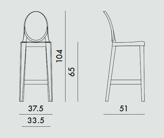 Sgabello Kartell ONE MORE PLEASE