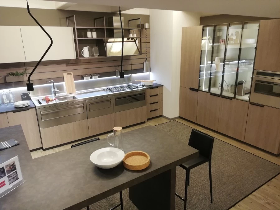 Cucina con penisola Scavolini Mia