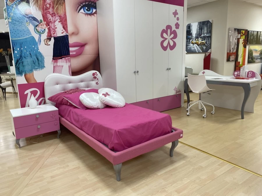 Cameretta letto singolo Doimo Cityline Barbie