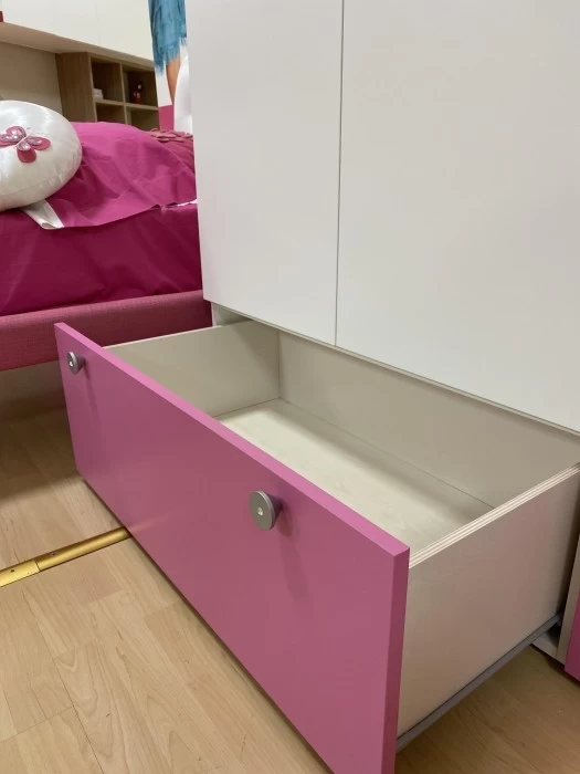 Cameretta letto singolo Doimo Cityline Barbie