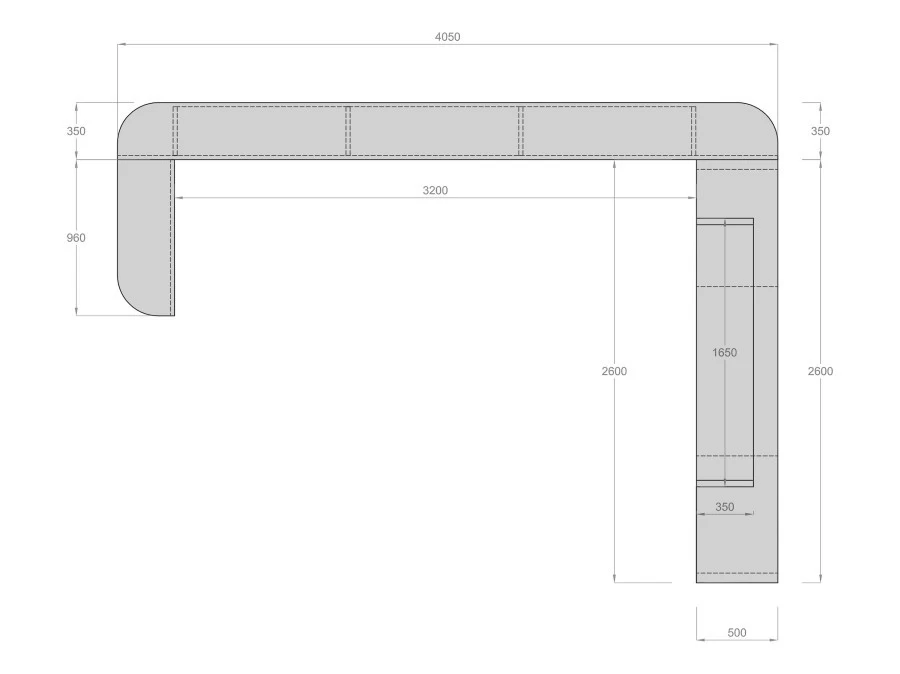 Piccola libreria FMM Design Retro Divano