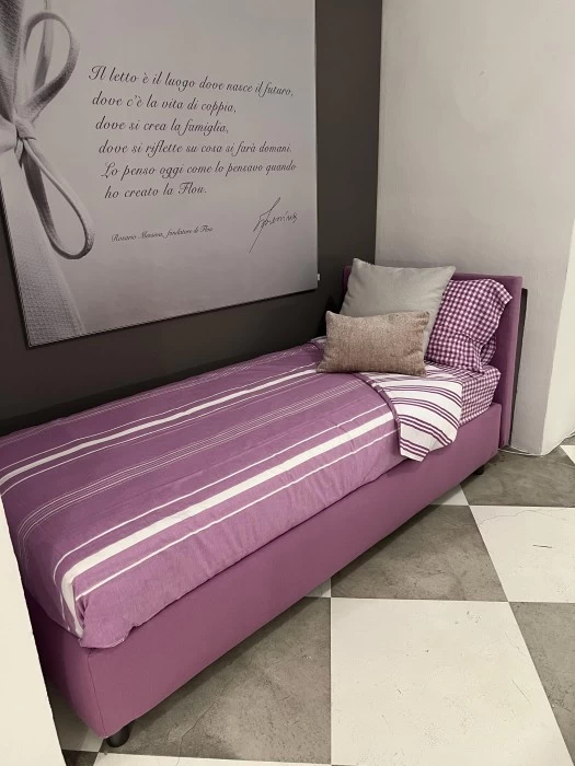 Letto singolo Flou Notturno