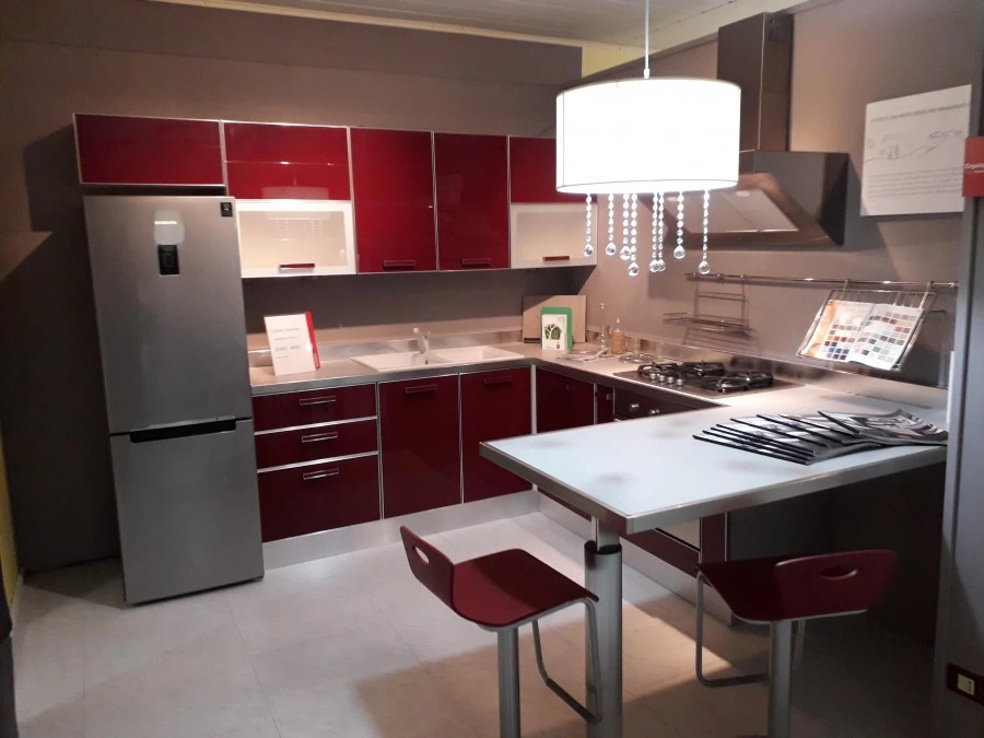 Cucina angolare Scavolini CRYSTAL