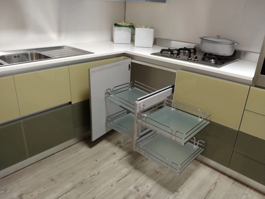 Cucina angolare Scavolini Tetrix