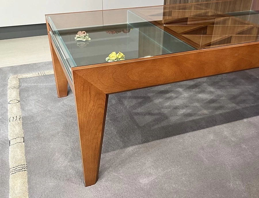 Tavolino rettangolare Produzione Artigianale Rombo Style