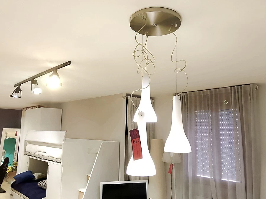 Lampada sospesa Tonin Bianco