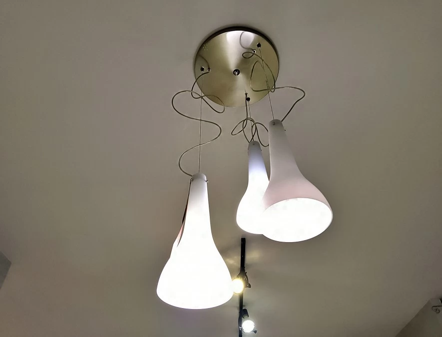 Lampada sospesa Tonin Bianco