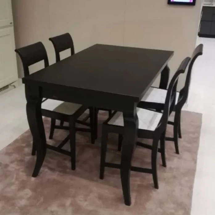 tavolo convito nero