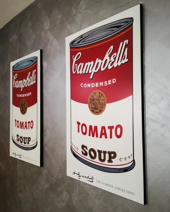 Quadro Produzione Artigianale Campbell's Tomato Soup