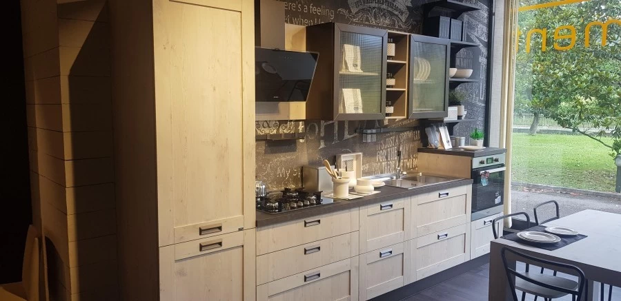 Cucina lineare Creo Kitchens KYRA TELAIO