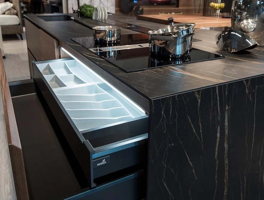 Cucina con Isola FMM Design Vero Legno