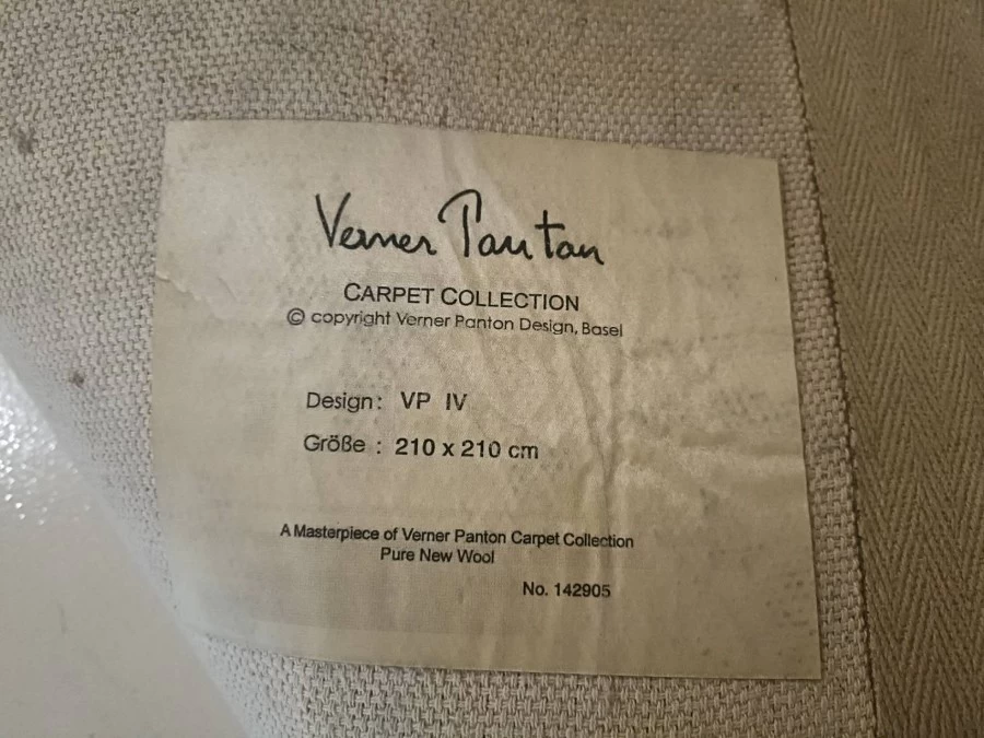 Tappeto Designer Carpets Verner Panton Collection VP IV