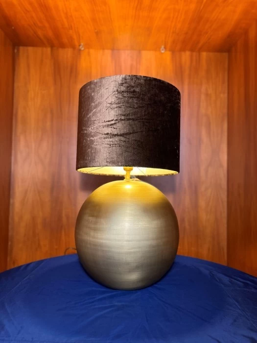 Lampada da tavolo Light & Living Lume sfera bronzo