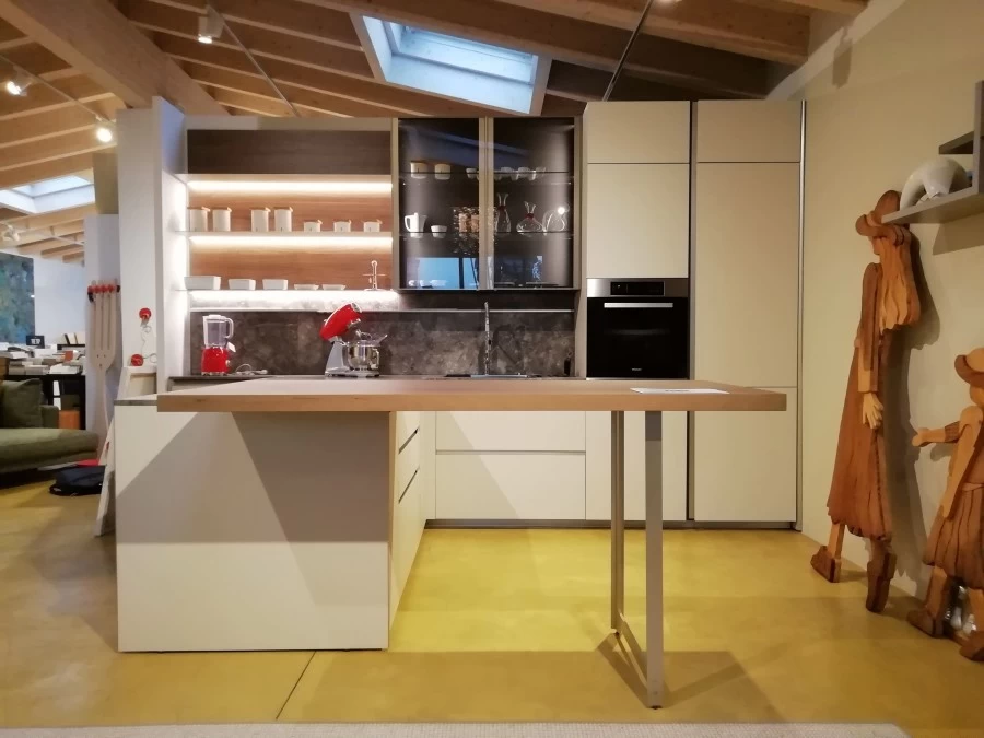 Cucina con penisola Molteni&C - Dada Engineered Prime