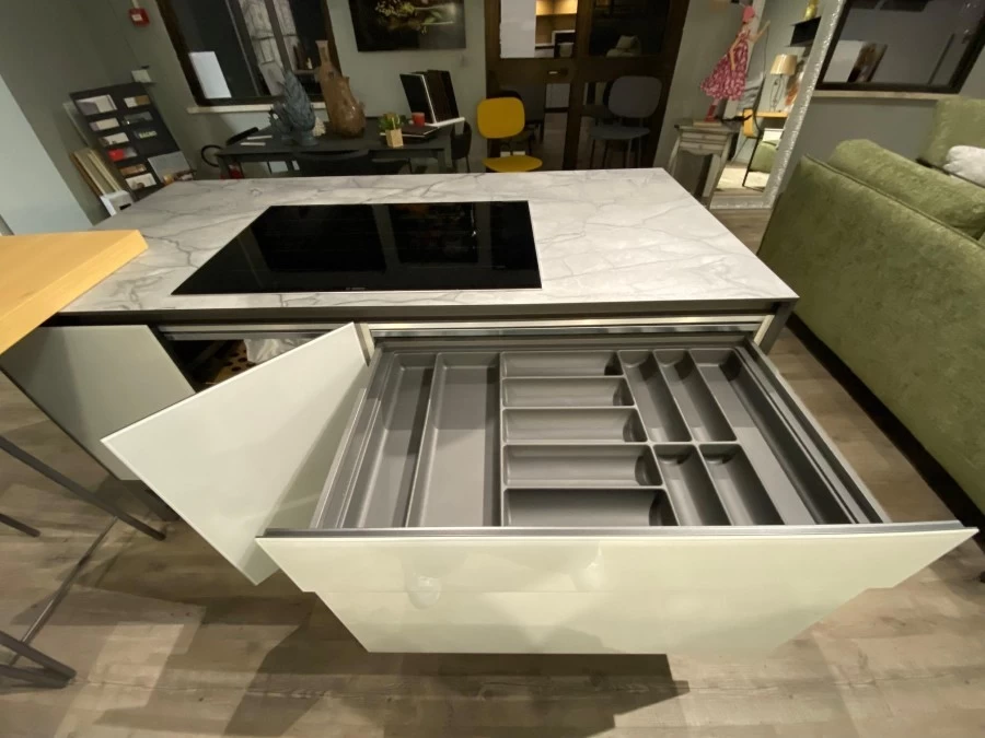 Cucina con Isola Arredo3 GLASS