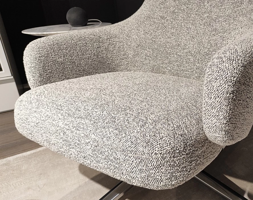 Poltrona con pouf Vitra Grand Repos