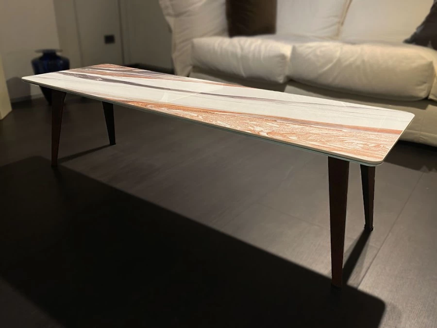 Tavolino rettangolare Diesel by Moroso Pylon Table