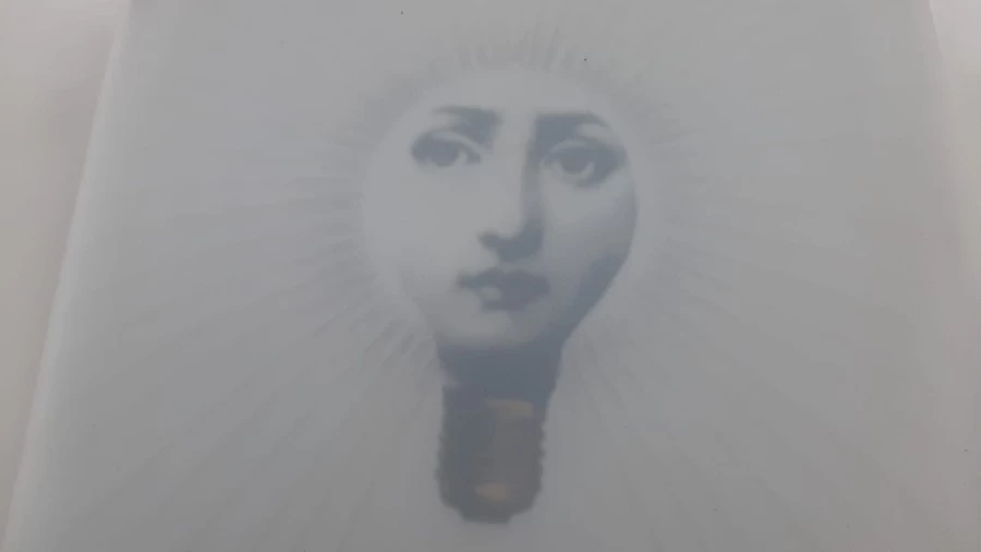 Lampada da parete Produzione Artigianale Fornasetti