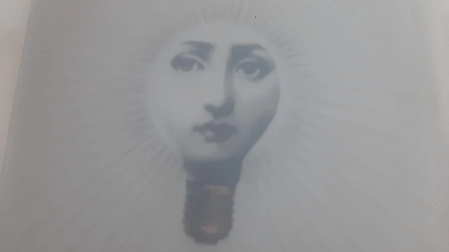 Lampada da parete Produzione Artigianale Fornasetti