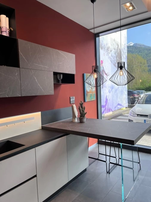 Cucina con penisola Scavolini LIBERAMENTE