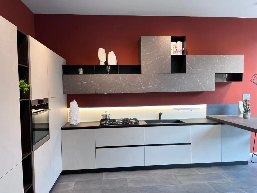 Cucina con penisola Scavolini LIBERAMENTE