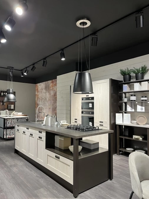 Cucina lineare Creo Kitchens Kyra telaio